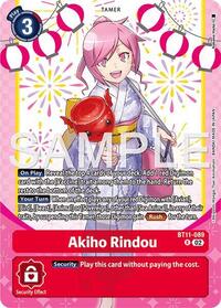 Akiho Rindou (Premium Heroines Set Ver.2) #BT11-089 R