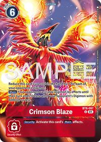 Crimson Blaze (Championship 25-26 Tamers Pack Season 1) #BT8-097 U