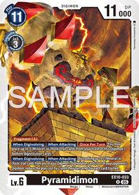 Pyramidimon #EX10-033 R