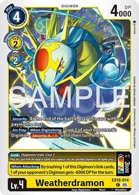 Weatherdramon #EX10-014 C
