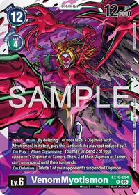 VenomMyotismon #EX10-054 R