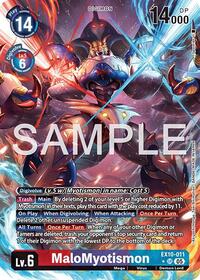MaloMyotismon (Alternate Art) #EX10-011 SR