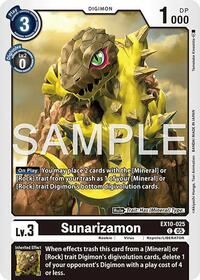 Sunarizamon #EX10-025 C