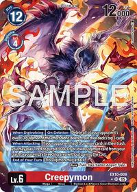 Creepymon (Alternate Art) #EX10-009 SR