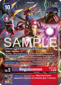 Regulusmon (Alternate Art) #EX10-053 SR