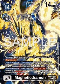 Magneticdramon (Alternate Art) #EX10-036 SR