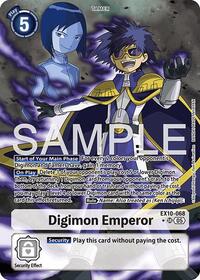 Digimon Emperor (Alternate Art) #EX10-068 SR