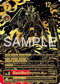 BlackWarGreymon ACE (Rare Pull) #EX10-010 SR