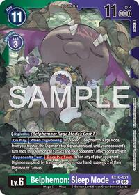 Belphemon: Sleep Mode (Limited Foil) #EX10-021 C