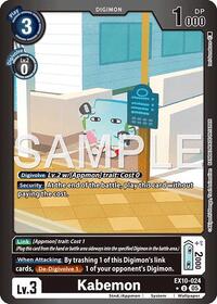 Kabemon (Limited Foil) #EX10-024 U