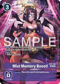 Mist Memory Boost! (Sinister Order Legend Pack) #BT8-108 C