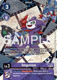 Impmon (Sinister Order Legend Pack) #ST14-02 SR