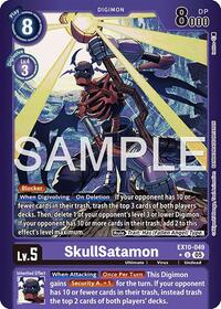 SkullSatamon (Limited Foil) #EX10-049 U