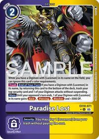 Paradise Lost (Limited Foil) #EX10-071 U
