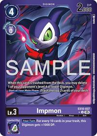 Impmon (Limited Foil) #EX10-037 U