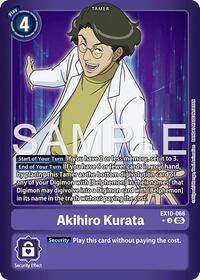 Akihiro Kurata (Limited Foil) #EX10-066 U