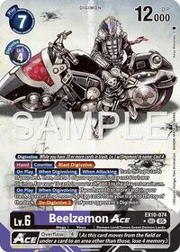 Beelzemon ACE (Alternate Art) #EX10-074 SEC