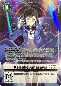 Keisuke Amasawa (Alternate Art) #BT23-090 SR