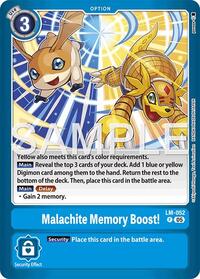 Malachite Memory Boost! #LM-052 P
