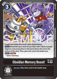 Obsidian Memory Boost! #LM-053 P