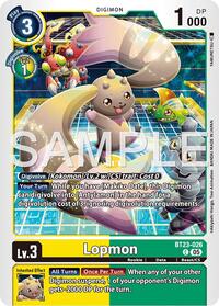 Lopmon #BT23-026 C