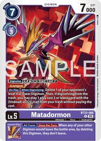 Matadormon #BT23-066 R
