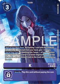 K (Alternate Art) #BT23-088 U