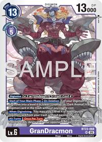GranDracmon #BT23-068 SR