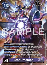 GranDracmon (Alternate Art) #BT23-068 SR