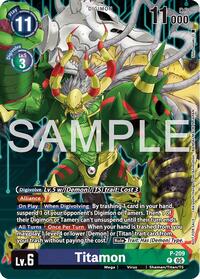 Titamon (Hacker's Slumber Box Promotion Pack) #P-209 P
