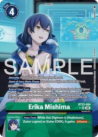 Erika Mishima (Alternate Art) #BT23-084 SR