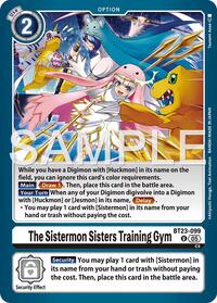 The Sistermon Sisters Training Gym #BT23-099 U