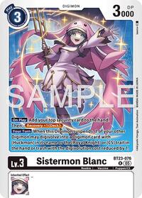 Sistermon Blanc #BT23-076 R