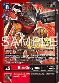 RizeGreymon (Judge Pack 2025 Wave 2) #BT22-012 C