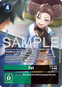 Fei (Alternate Art) #BT23-083 R