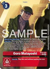 Goro Matayoshi (Alternate Art) #BT23-078 U
