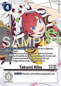 Takumi Aiba (SP) #BT23-089 SR