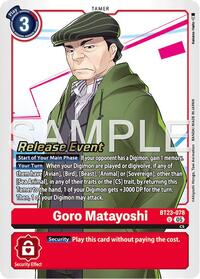 Goro Matayoshi #BT23-078 U