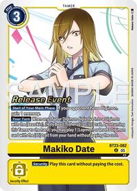 Makiko Date #BT23-082 U