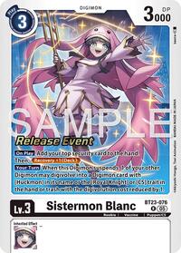 Sistermon Blanc #BT23-076 R