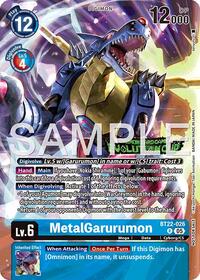 MetalGarurumon (Evolution Cup 2025 Vol. 3 Participant) #BT22-026 R