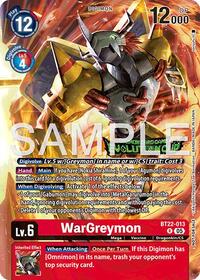 WarGreymon (Evolution Cup 2025 Vol. 3 Top 4) #BT22-013 R
