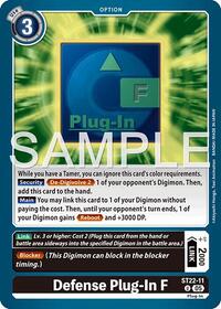 Defense Plug-In F #ST22-11 U