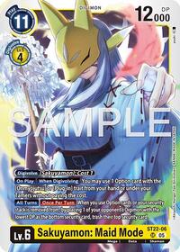 Sakuyamon: Maid Mode #ST22-06 SR