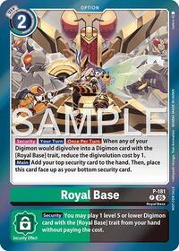 Royal Base (Event Pack 8) #P-181 P