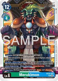 Merukimon #BT24-051 SR