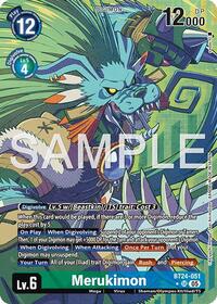Merukimon (Alternate Art) #BT24-051 SR