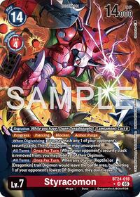 Styracomon (Alternate Art) #BT24-018 SR