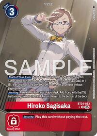 Hiroko Sagisaka (Alternate Art) #BT24-083 R