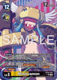Minervamon (Alternate Art) #BT24-041 SR